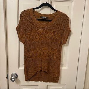 Forever 21 Women's burnt orange Knit Sweater